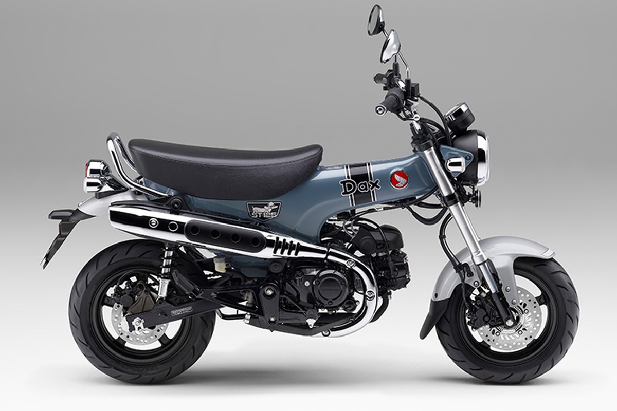 Honda ST125 Dax 2023 trinh lang voi kieu dang cho 