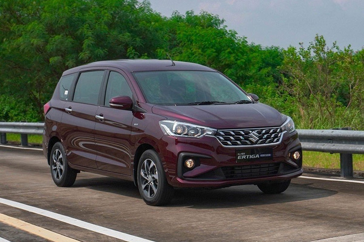 Suzuki Ertiga Hybrid 2022 tiet kiem xang nhan coc tai Viet Nam