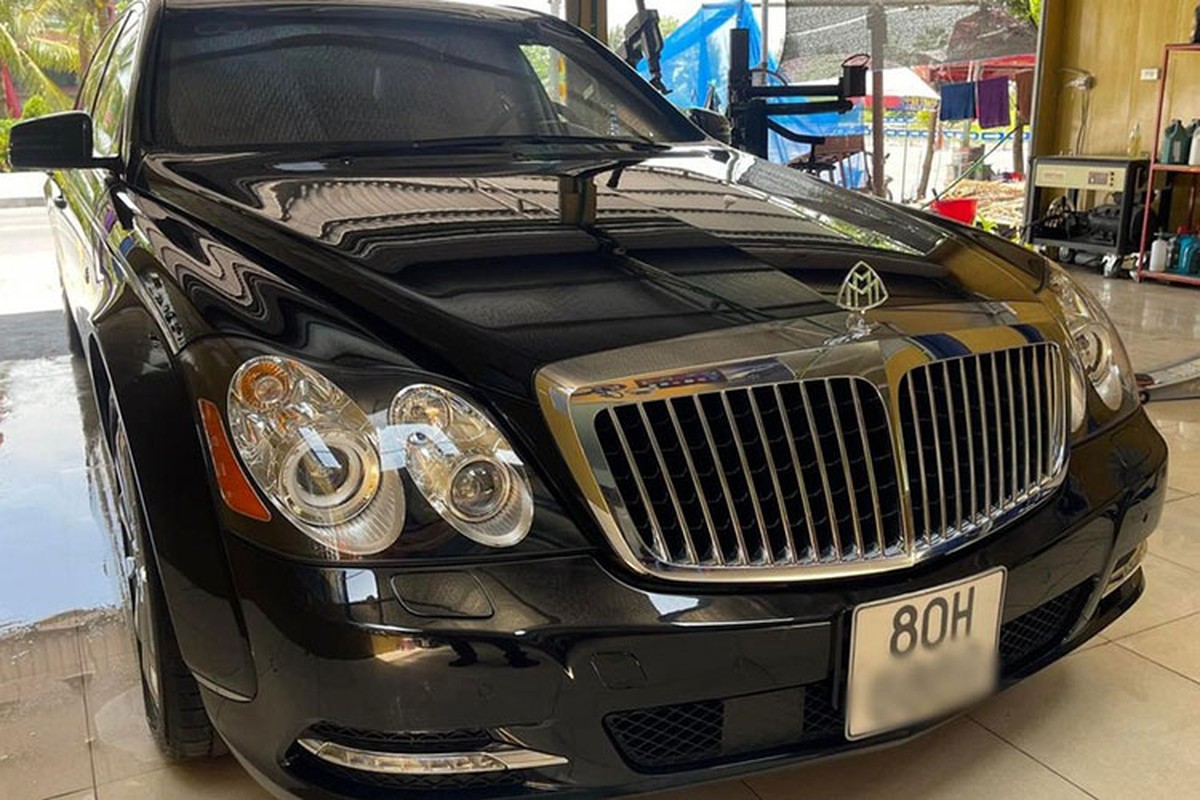 Maybach 62S hon 20 ty cua dai gia Quang Ninh sang Duc 