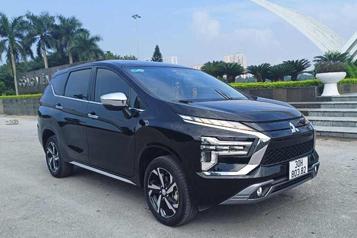 Mitsubishi Xpander 2022 dau tien len san xe cu, gia 715 trieu o Ha Noi