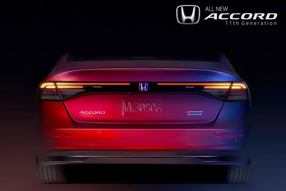 Honda Accord 2023 da lo dien, san sang 