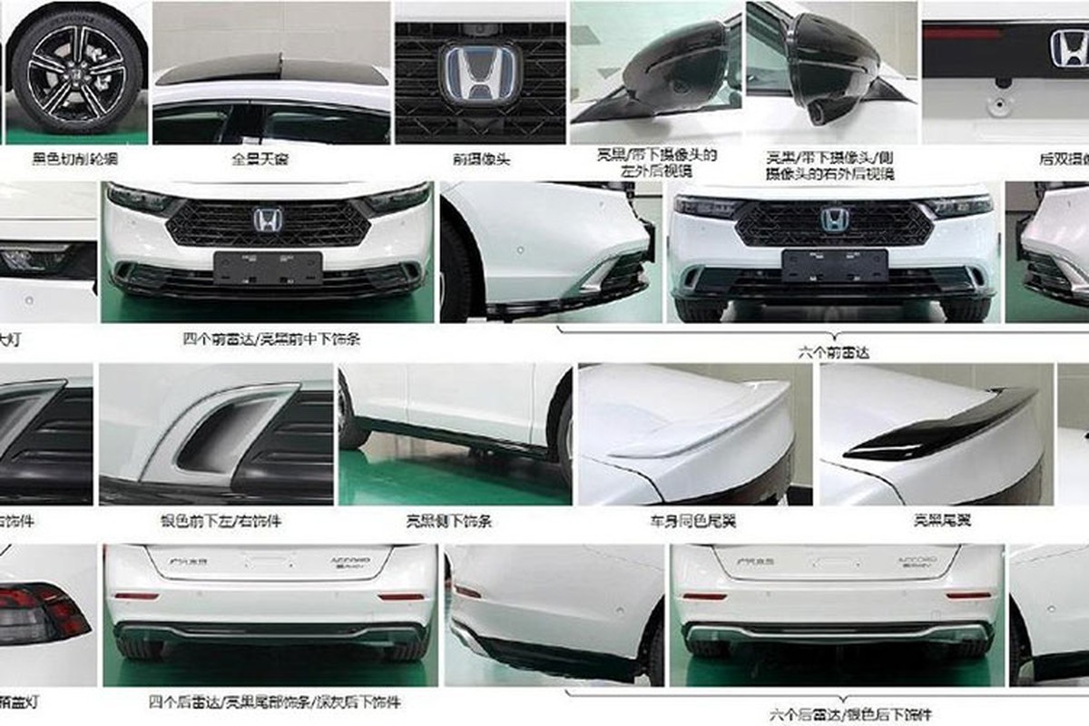 Honda Accord 2023 co them phien ban e:PHEV 