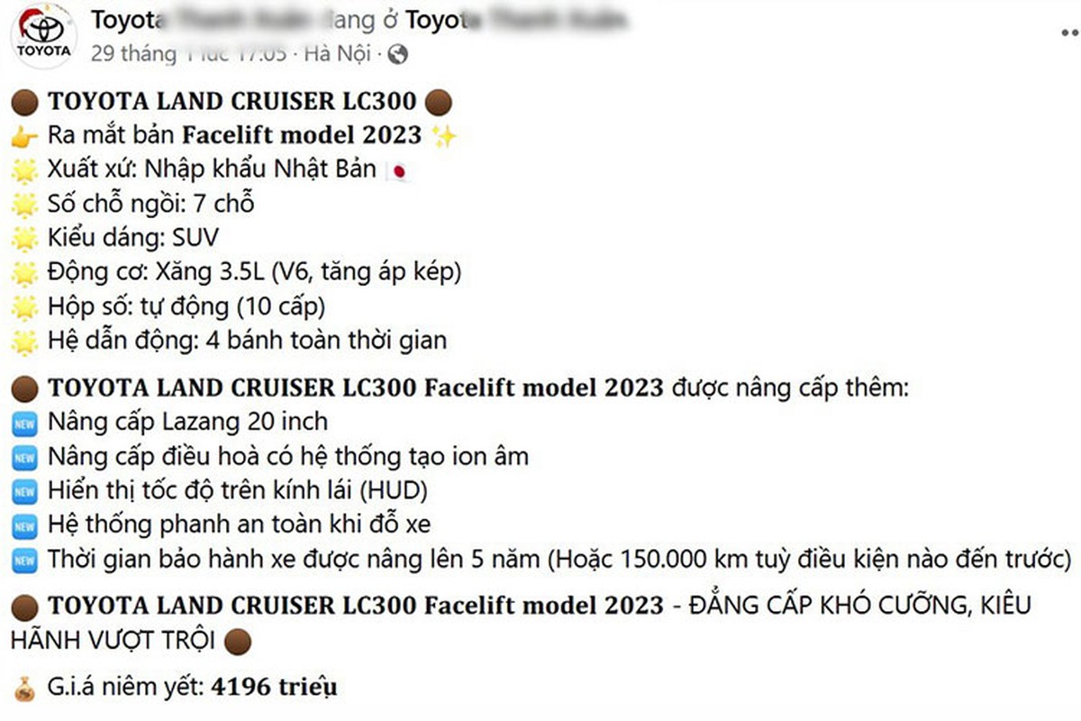 Toyota Land Cruiser 2023 tai Viet Nam nang cap moi, tu 4,196 ty dong-Hinh-2