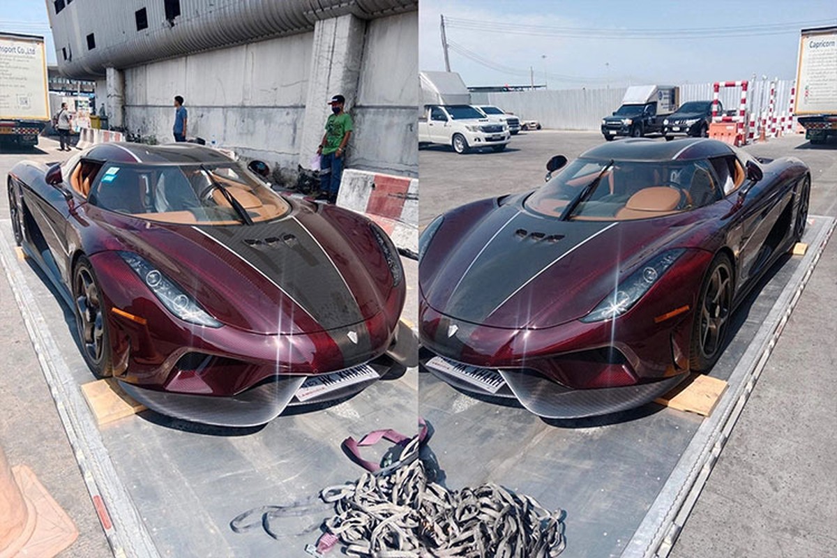 Koenigsegg Regera 200 ty dong ve Viet Nam chua duoc 3 thang da hong