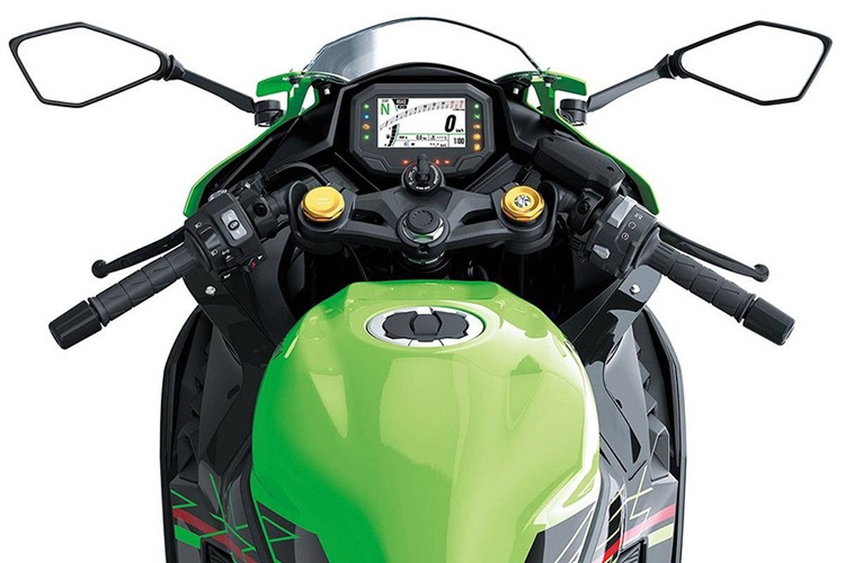 Kawasaki Ninja ZX-4R tu 379 trieu dong, dat ngang xe oto Kia Morning-Hinh-4