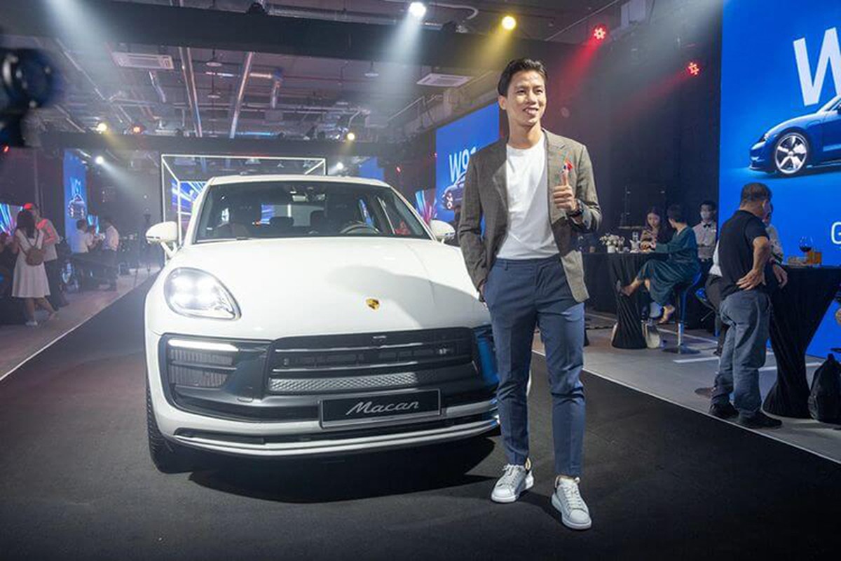 Porsche Macan 2023 gan 5 ty dong cua Doan Van Hau co gi 