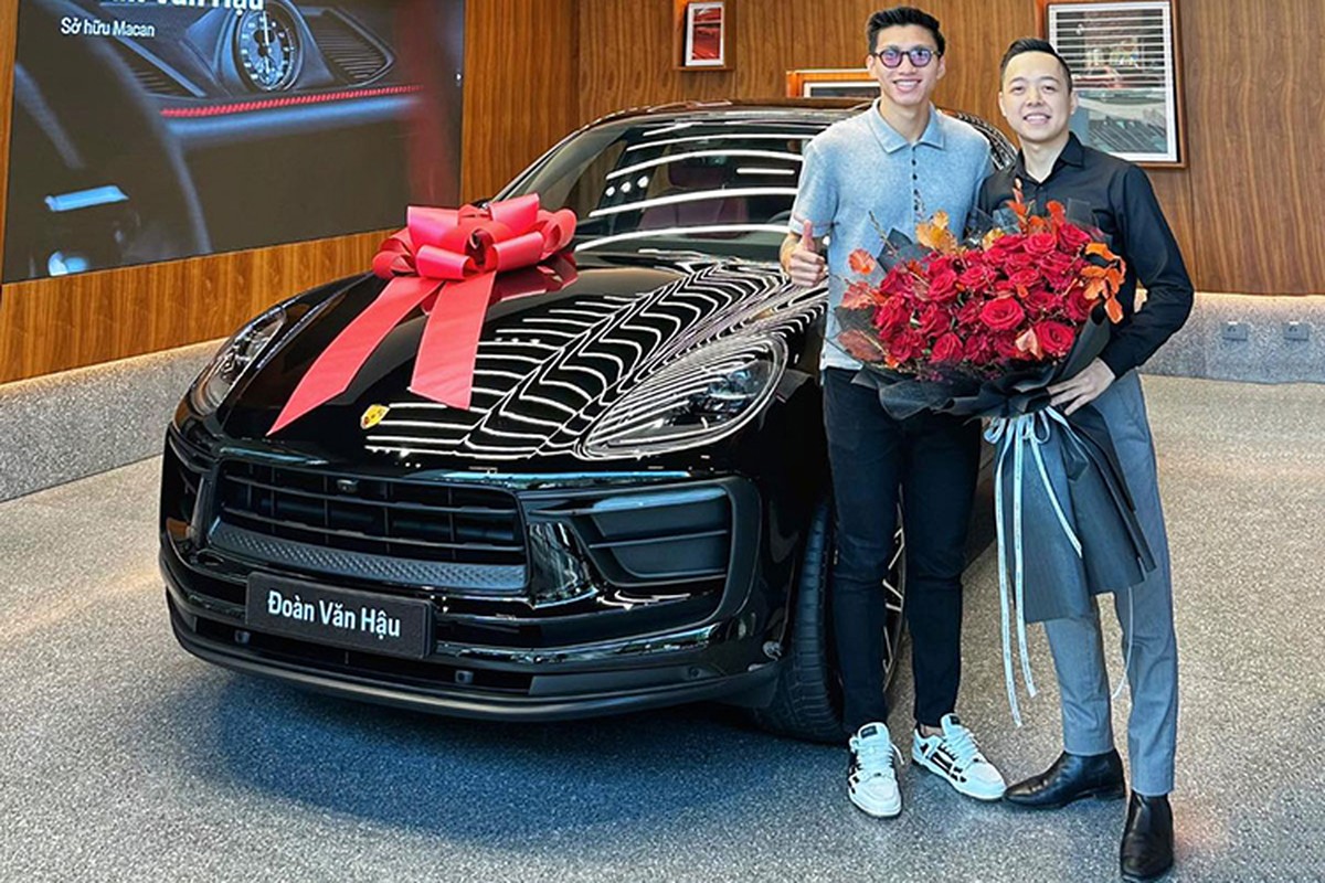 Porsche Macan 2023 gan 5 ty dong cua Doan Van Hau co gi 