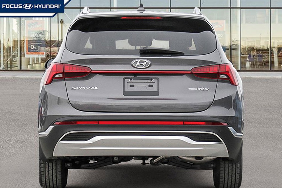 Hyundai SantaFe Hybrid 2023 lo dien tai Viet Nam, 