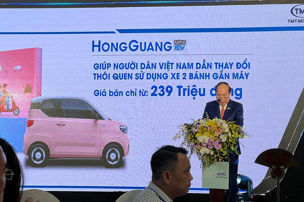 Wuling Hongguang Mini EV khong he 