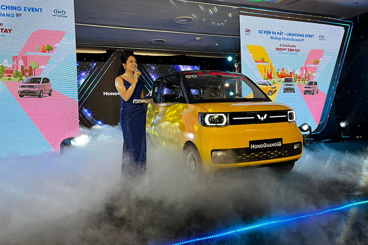 Wuling Hongguang Mini EV khong he 