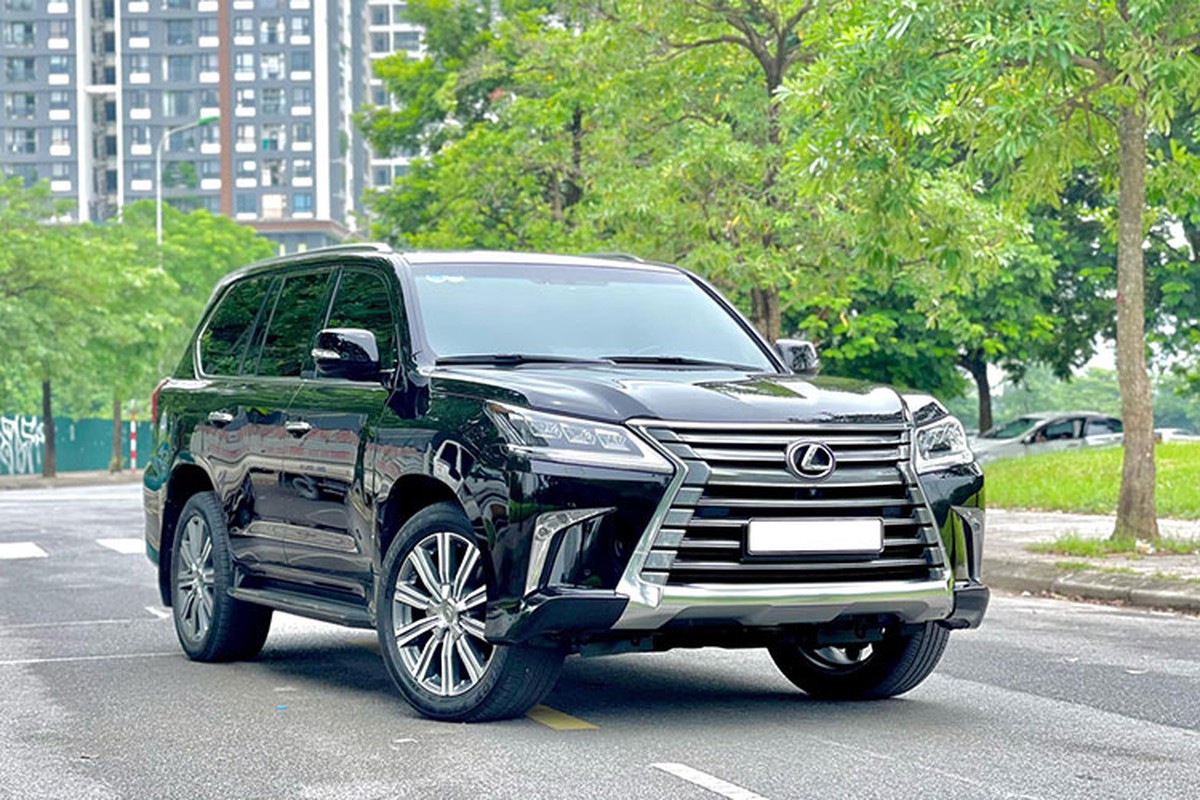 Can canh Lexus LX570 chay 6 nam, van hon 5,2 ty o Ha Noi