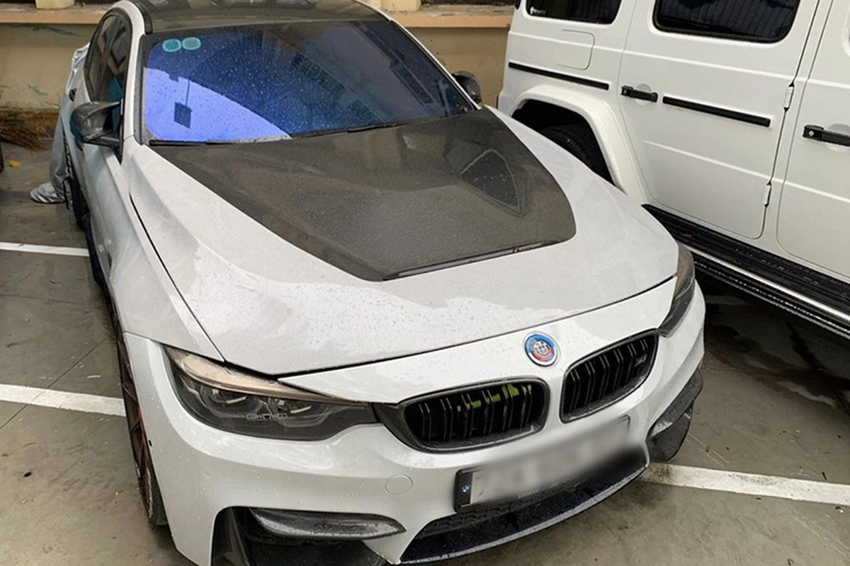 BMW M3 trong vu Phan Cong Khanh lua dao da 