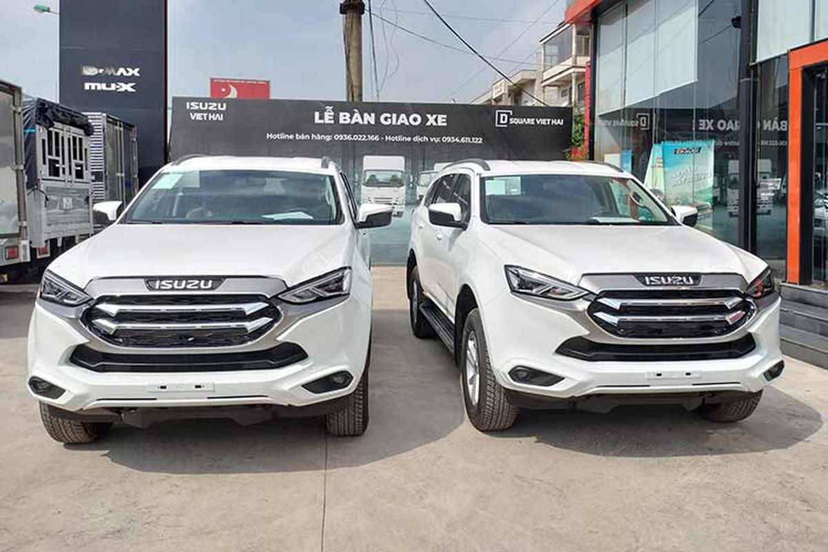 Isuzu MU-X e am nhat Viet Nam 