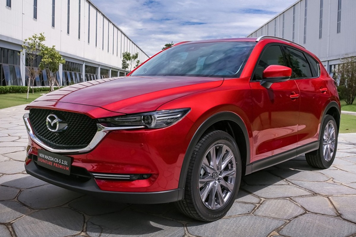 Mazda CX-5 tiep tuc dan dau top oto ban chay nhat Viet Nam