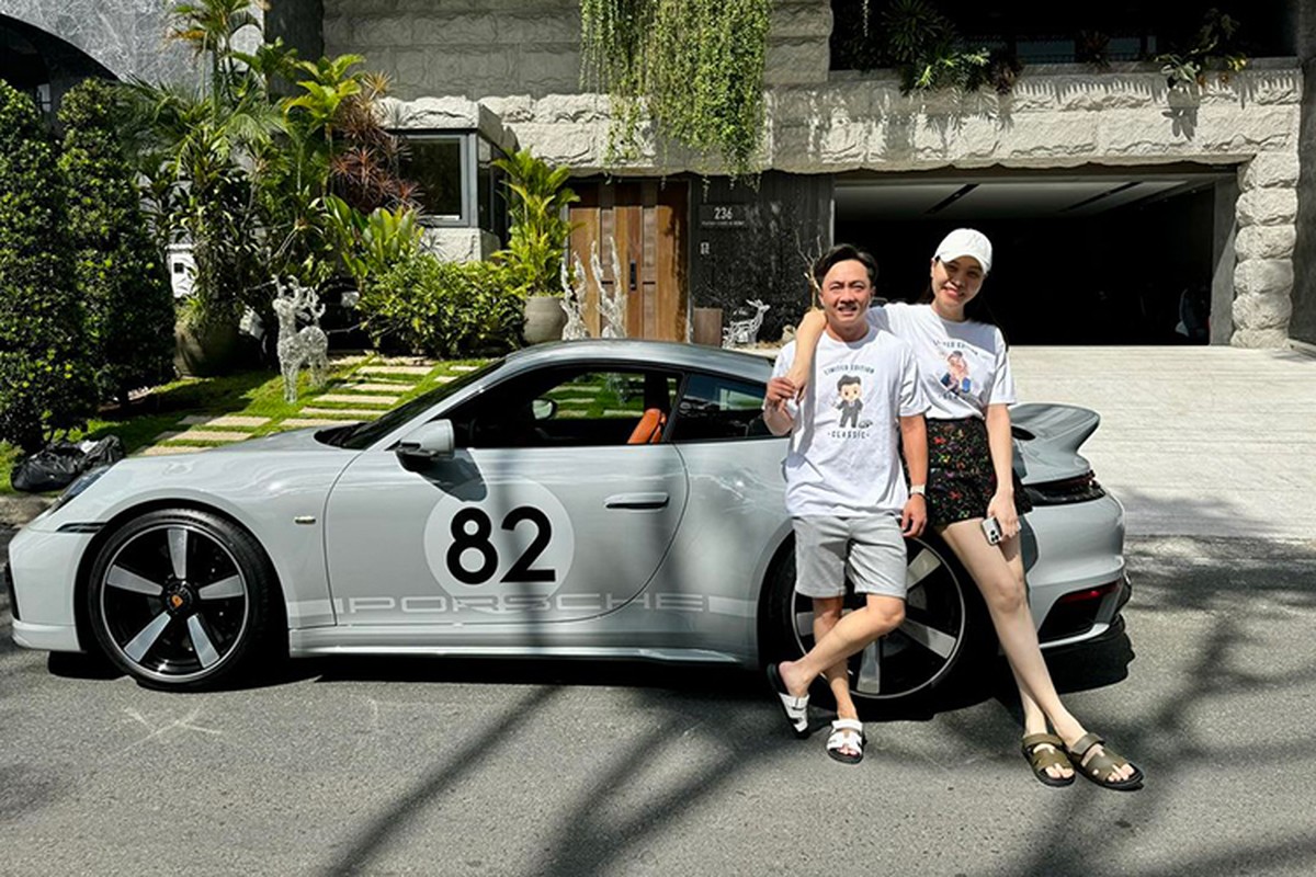 Cuong Do la va Dam Thu Trang do dang Porsche 911 Sport Classic gan 20 ty