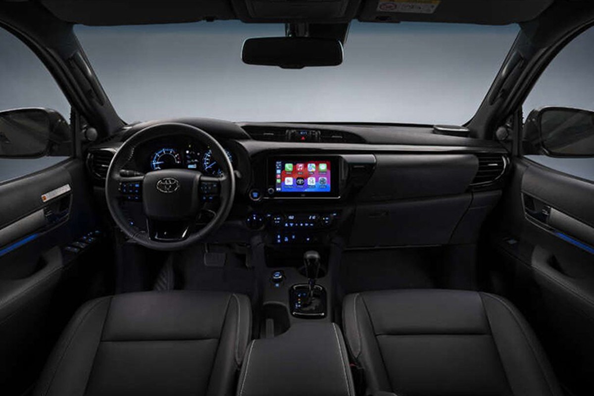 View - 	Chi tiết Toyota Hilux 2024 động cơ mild hybrid tiết kiệm xăng