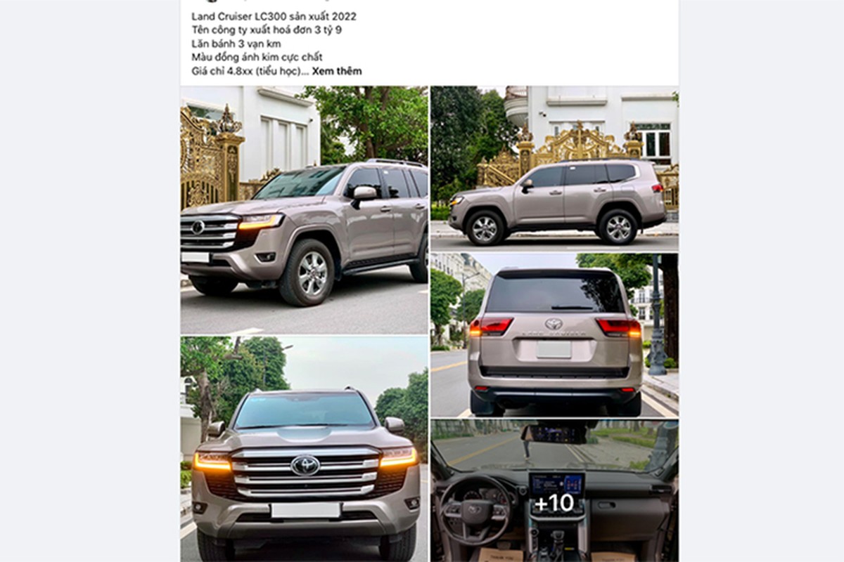 Can canh Toyota Land Cruiser 2022 