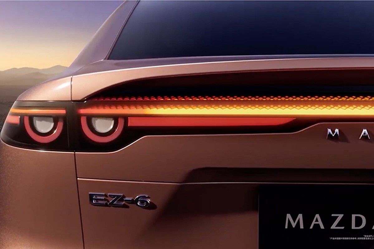 Chi tiet Mazda EZ-6 2025 vua ra mat - hau due thay the Mazda6-Hinh-3