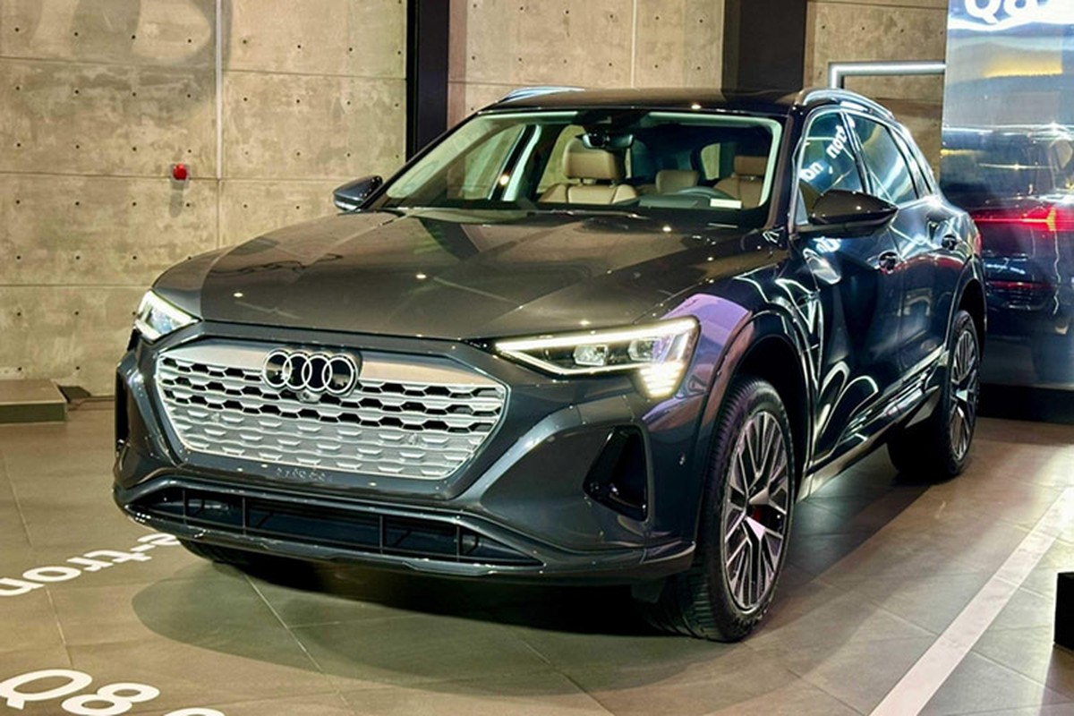 Audi Q8 e-tron tu 3,8 ty tai Viet Nam, re hon Mercedes EQE SUV