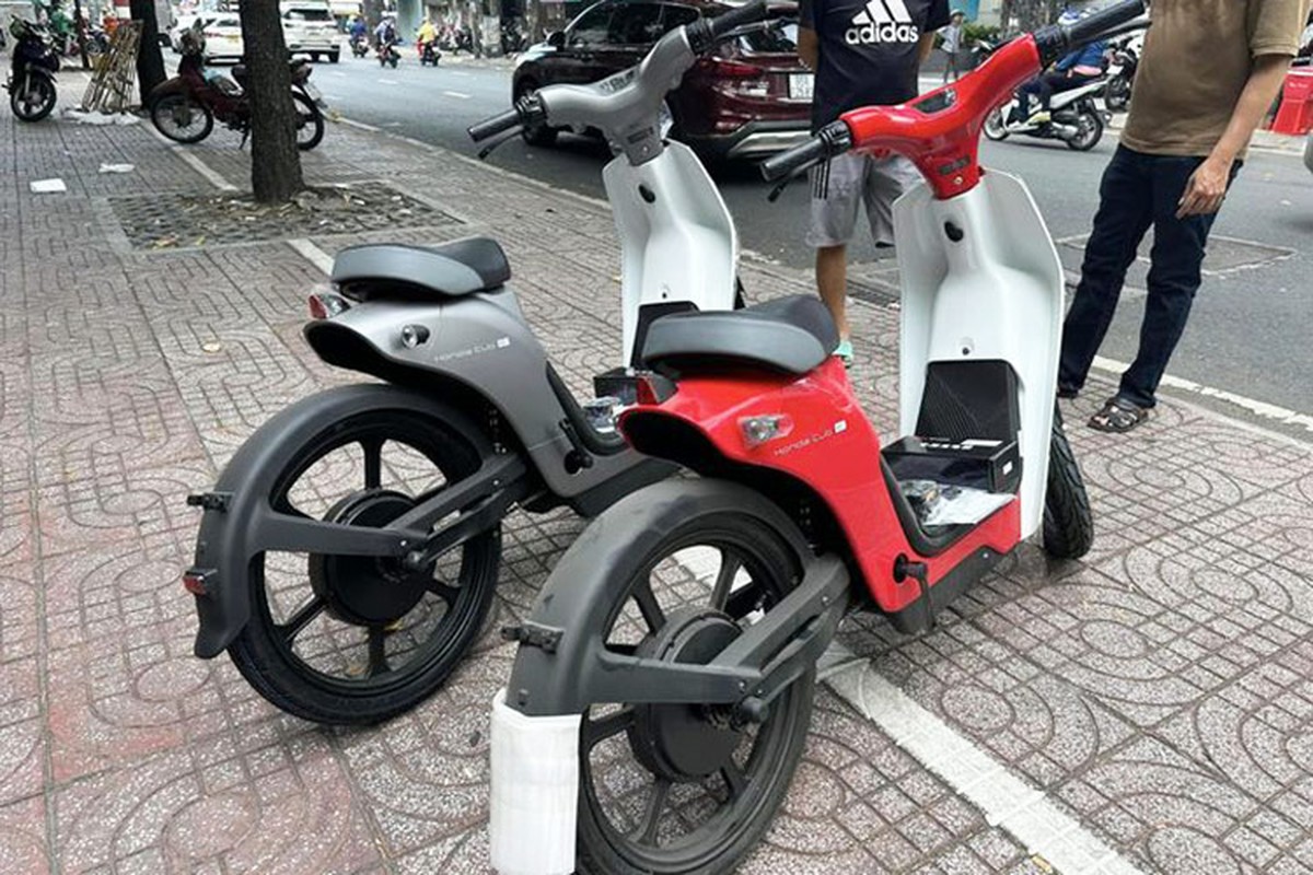 Honda Cub E - xe may dien nhap Trung Quoc tu 20 trieu tai Viet Nam-Hinh-2