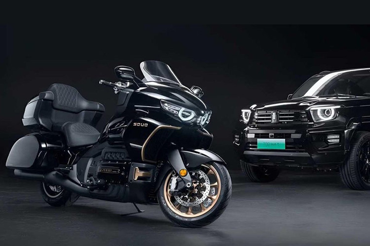 View - 	Souo S2000 môtô khủng thách thức vua đường trường Honda Goldwing