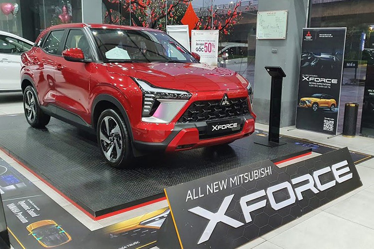 View - 	Mitsubishi Xforce lần đầu lên đỉnh top ôtô bán chạy nhất Việt Nam