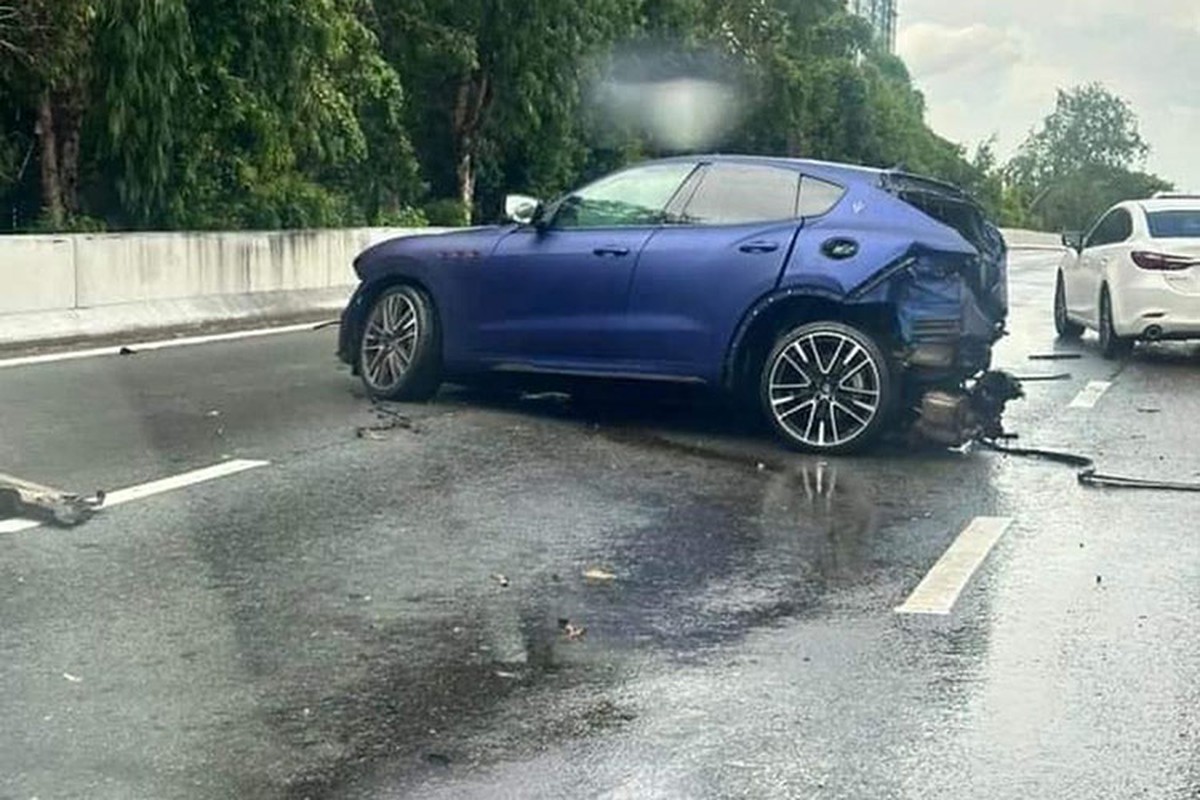 Maserati Levante Trofeo hon 15 ty gay tai nan 