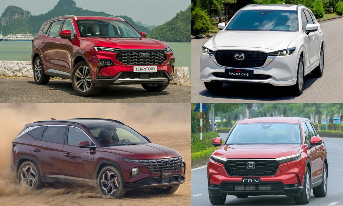 View - 	Top xe SUV cỡ C bán chạy nhất Việt Nam tháng 8/2024