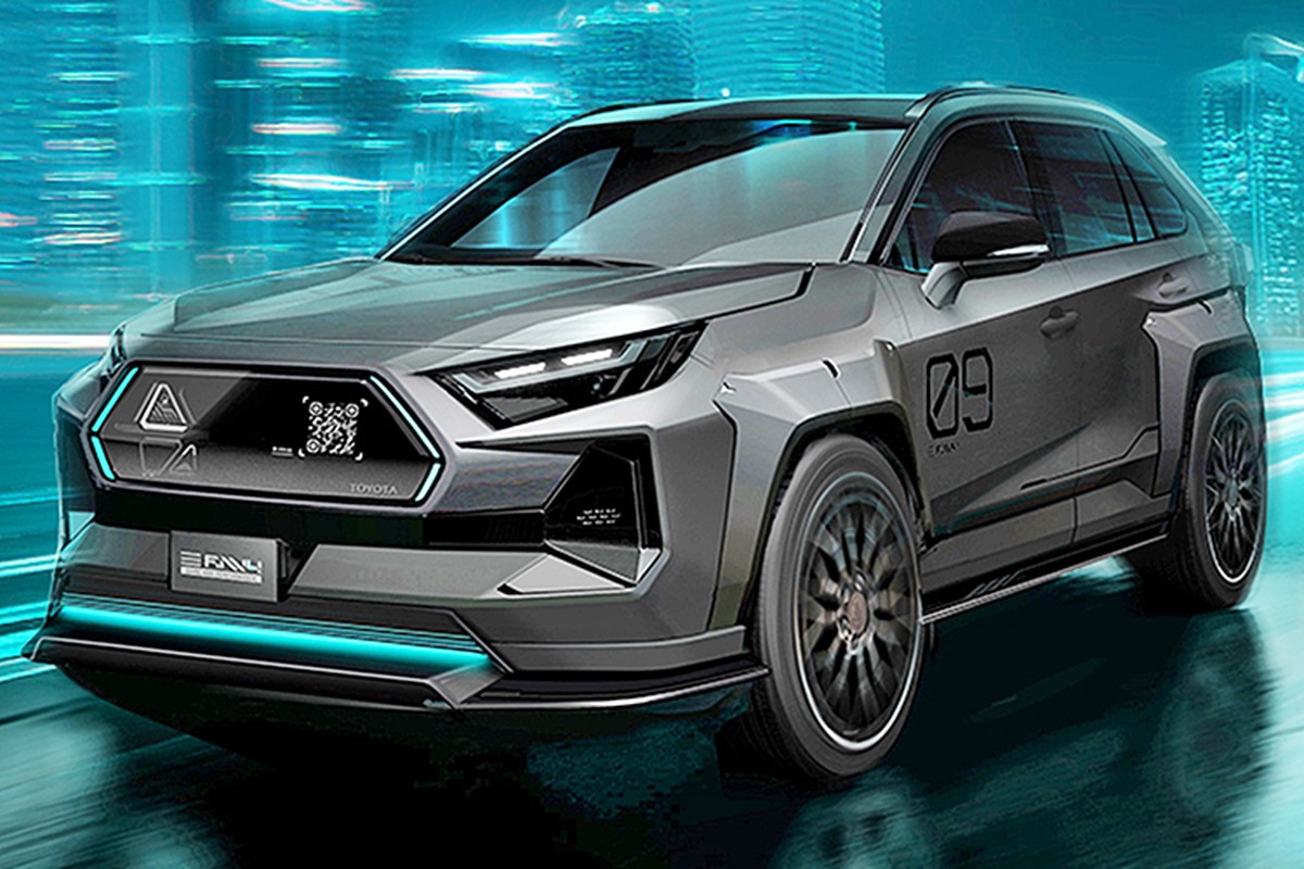 Toyota RAV4 Dark Side Performance - SUV day bi an sap lo dien-Hinh-10