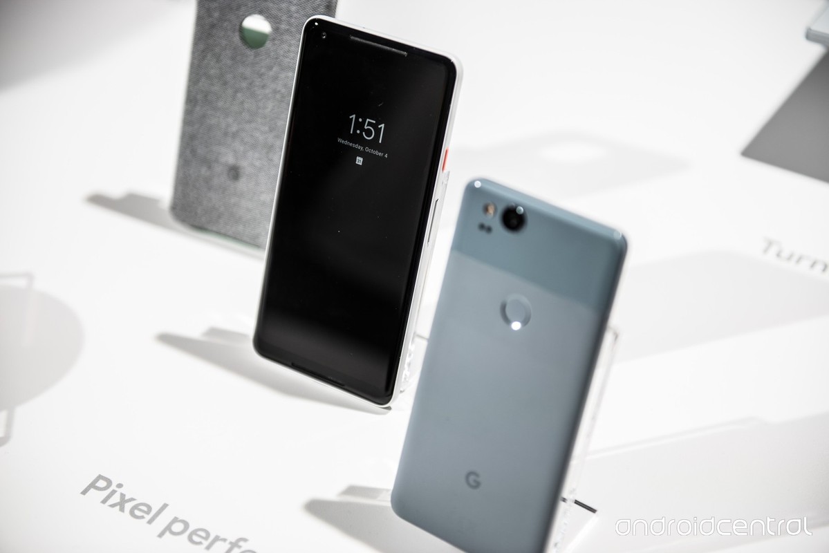 Anh nong Google Pixel 2 va Pixel 2 XL vua ra mat