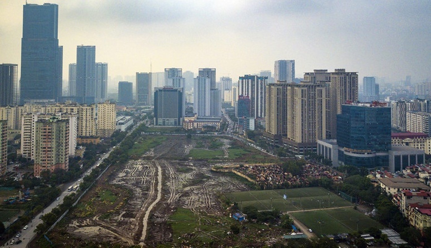 2 cong vien dap chieu o quan Cau Giay, Ha Noi