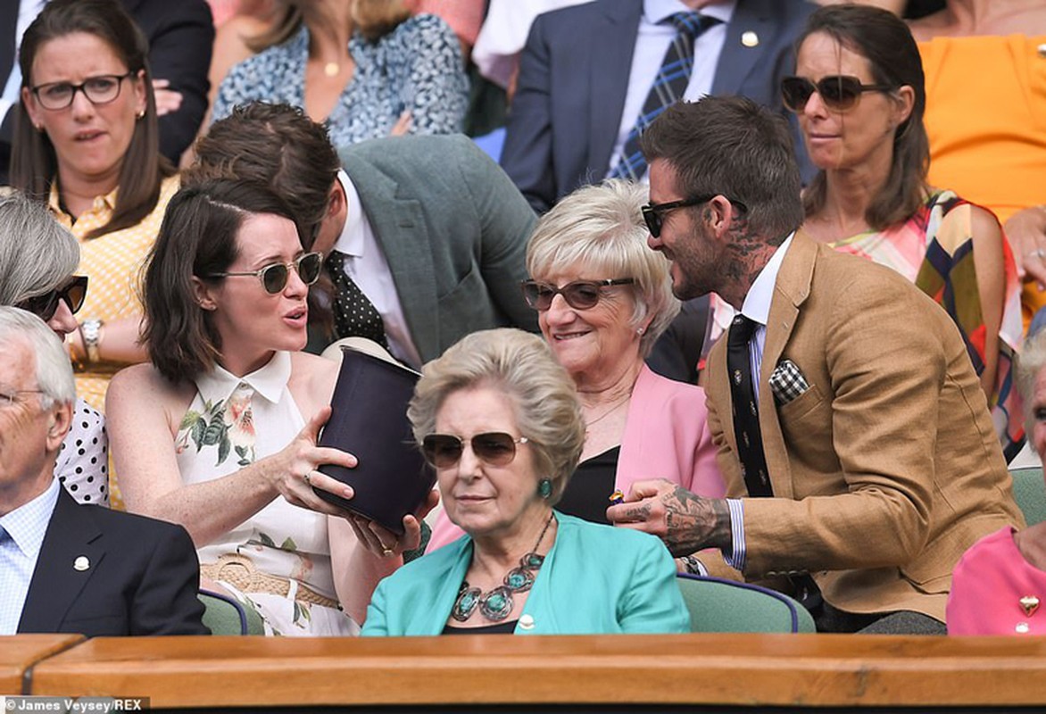 David Beckham 'dot mat' o Wimbledon 2019 vi qua dep trai 'chuan men'-Hinh-9