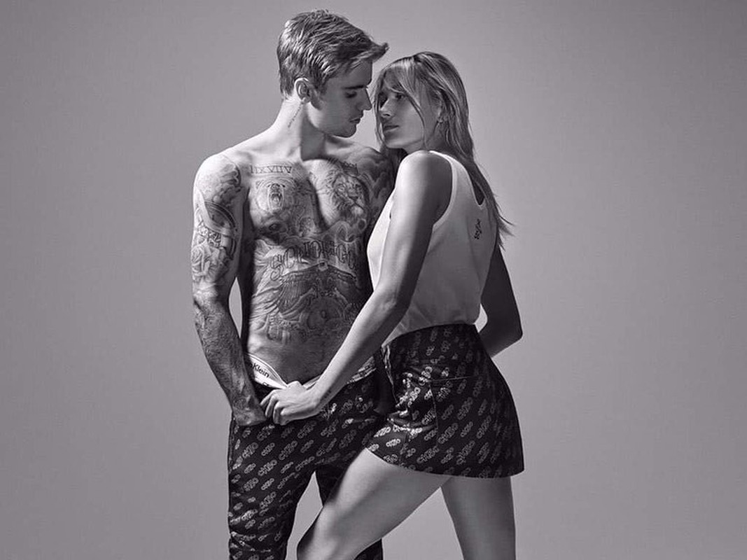 Justin Bieber - Hailey Baldwin chup anh nong bong sau le cuoi-Hinh-5