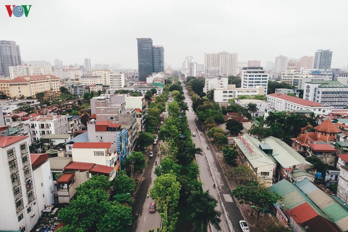 Ngam duong pho Ha Noi truoc ngay cach ly toan xa hoi-Hinh-4