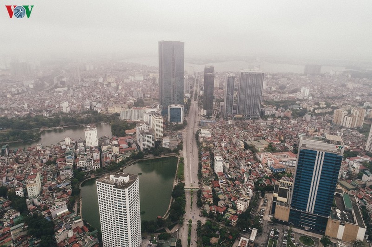 Ngam duong pho Ha Noi truoc ngay cach ly toan xa hoi-Hinh-7