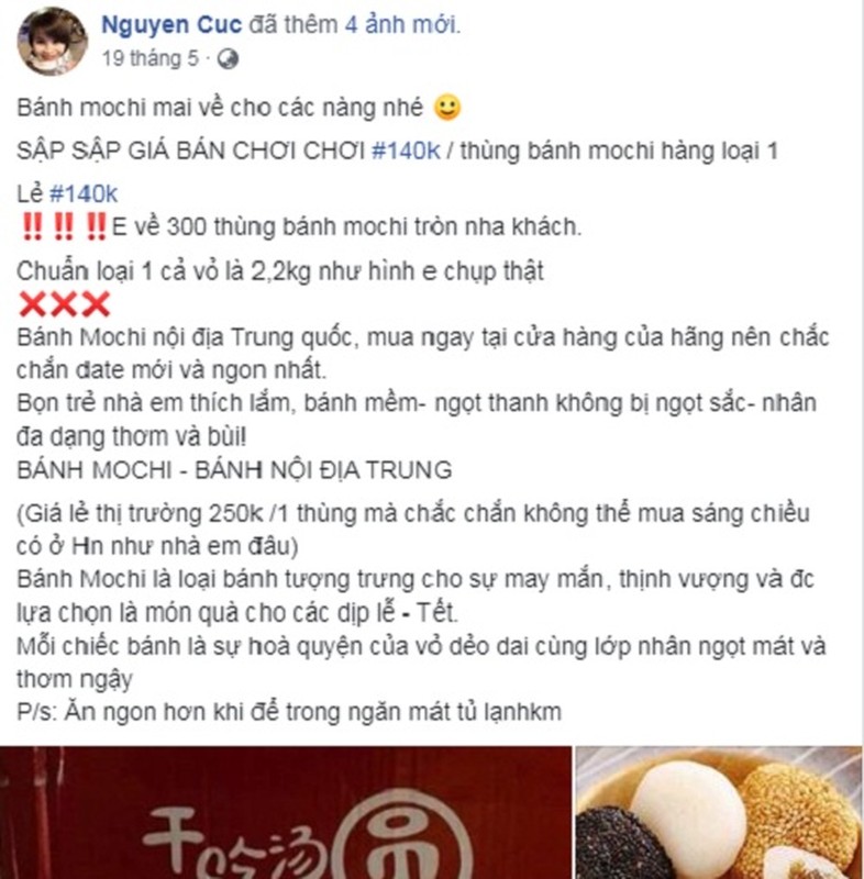 Do an vat gan mac noi dia Trung Quoc ban tran lan, gia “re nhu cho”