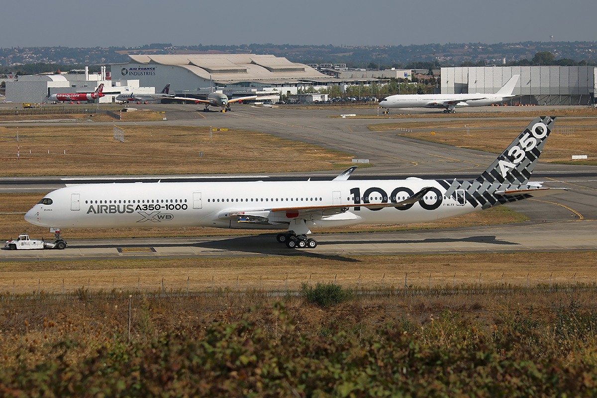 Kham pha “sieu may bay” Airbus A350 bi chim troi lam rach vo canh-Hinh-3