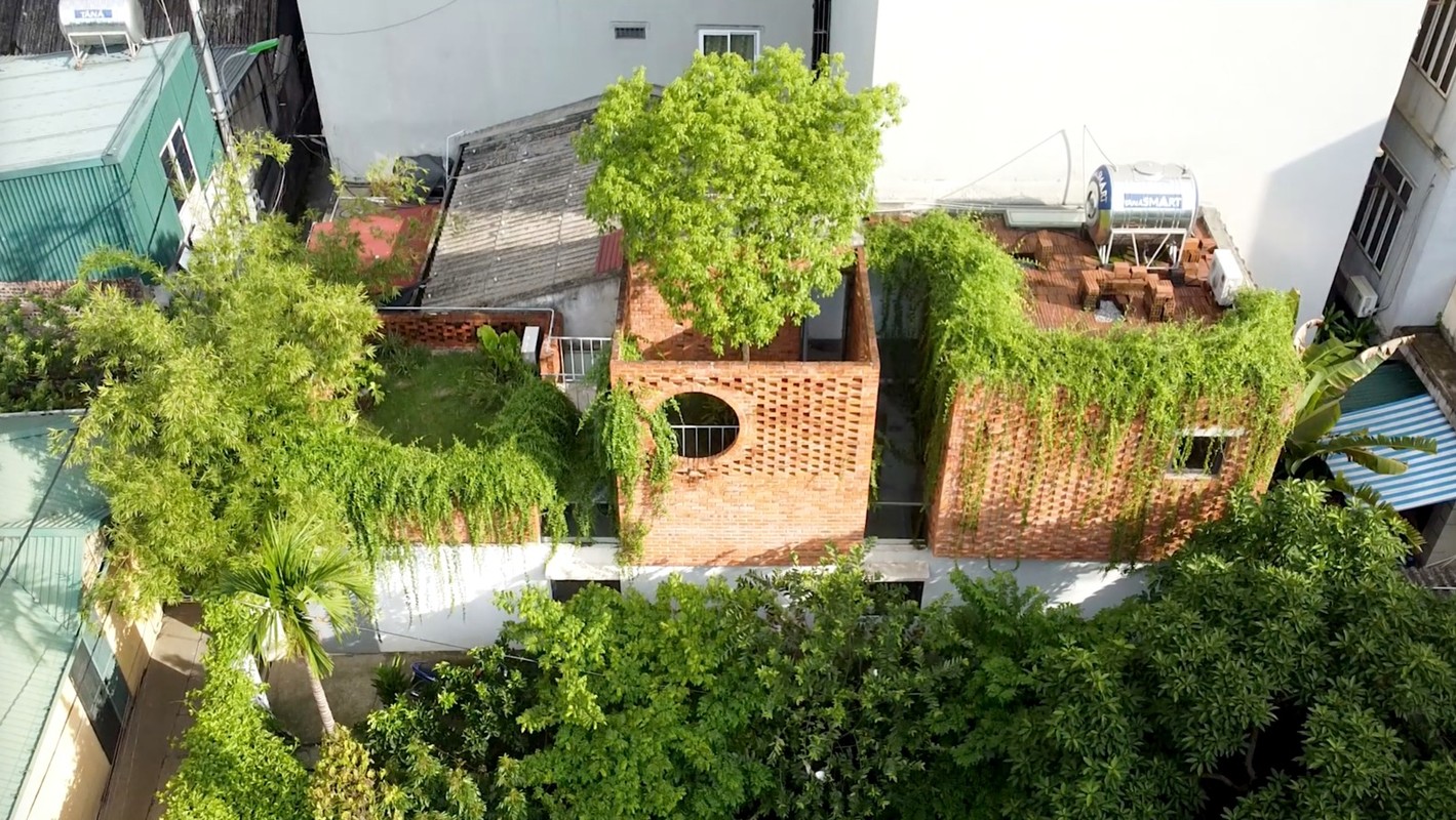 View - 	Ngôi nhà sở hữu nhiều khu vườn xanh mướt trong ngõ nhỏ Hà Nội 