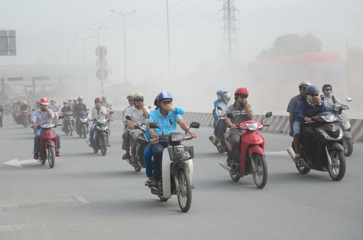 Nghet tho vi bui, ket xe kinh hoang tren Xa lo Ha Noi-Hinh-6