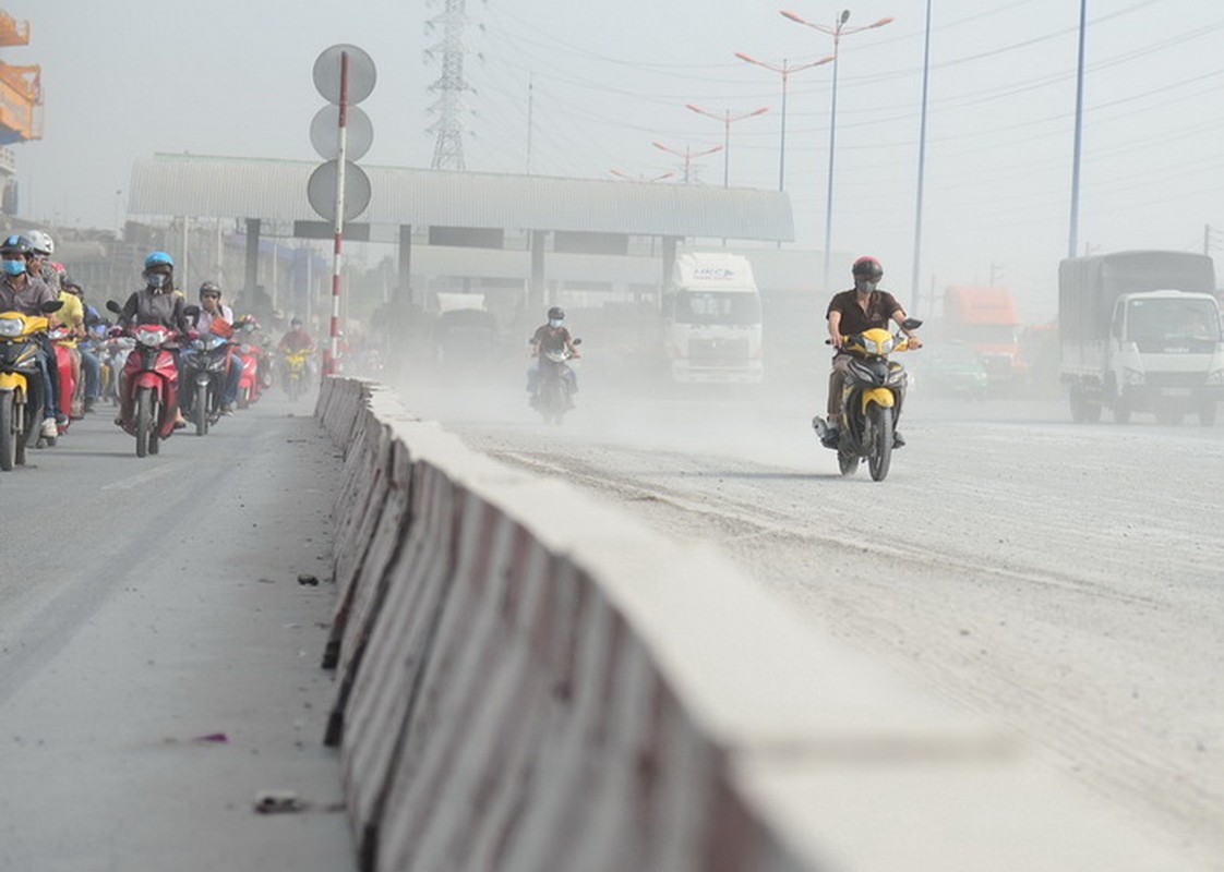 Nghet tho vi bui, ket xe kinh hoang tren Xa lo Ha Noi-Hinh-8