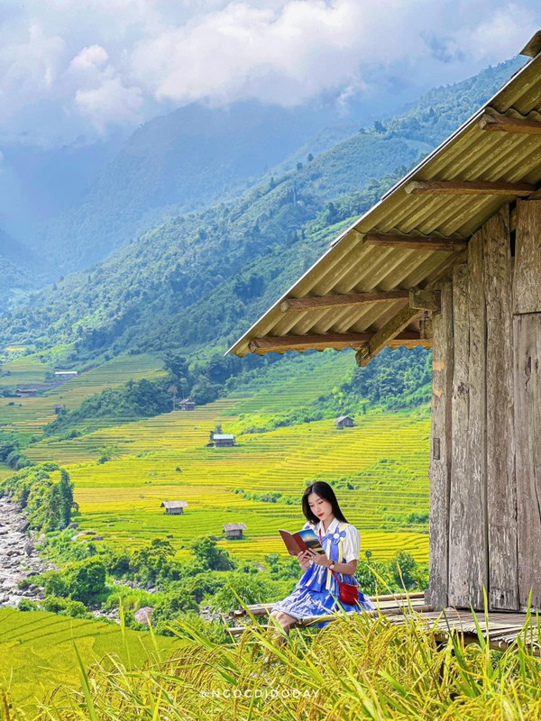 Lua da vao mua, gioi tre ru nhau “xach balo len” va di Sapa-Hinh-4