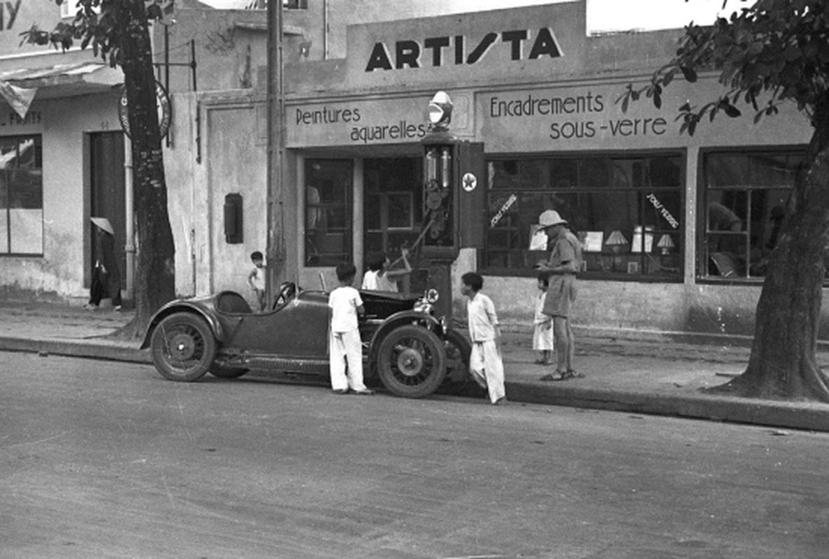 Loat anh cay xang o Ha Noi nhung nam 1940-1941-Hinh-10