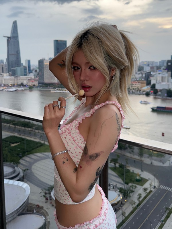 Hoi hot girl ru nhau mac do ngu be xiu khoe dang cuc pham-Hinh-5