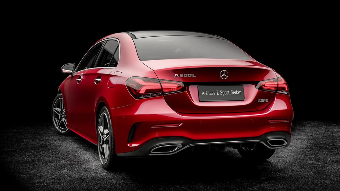 Mercedes-Benz A-Class ban sedan ra mat tai Bac Kinh-Hinh-5