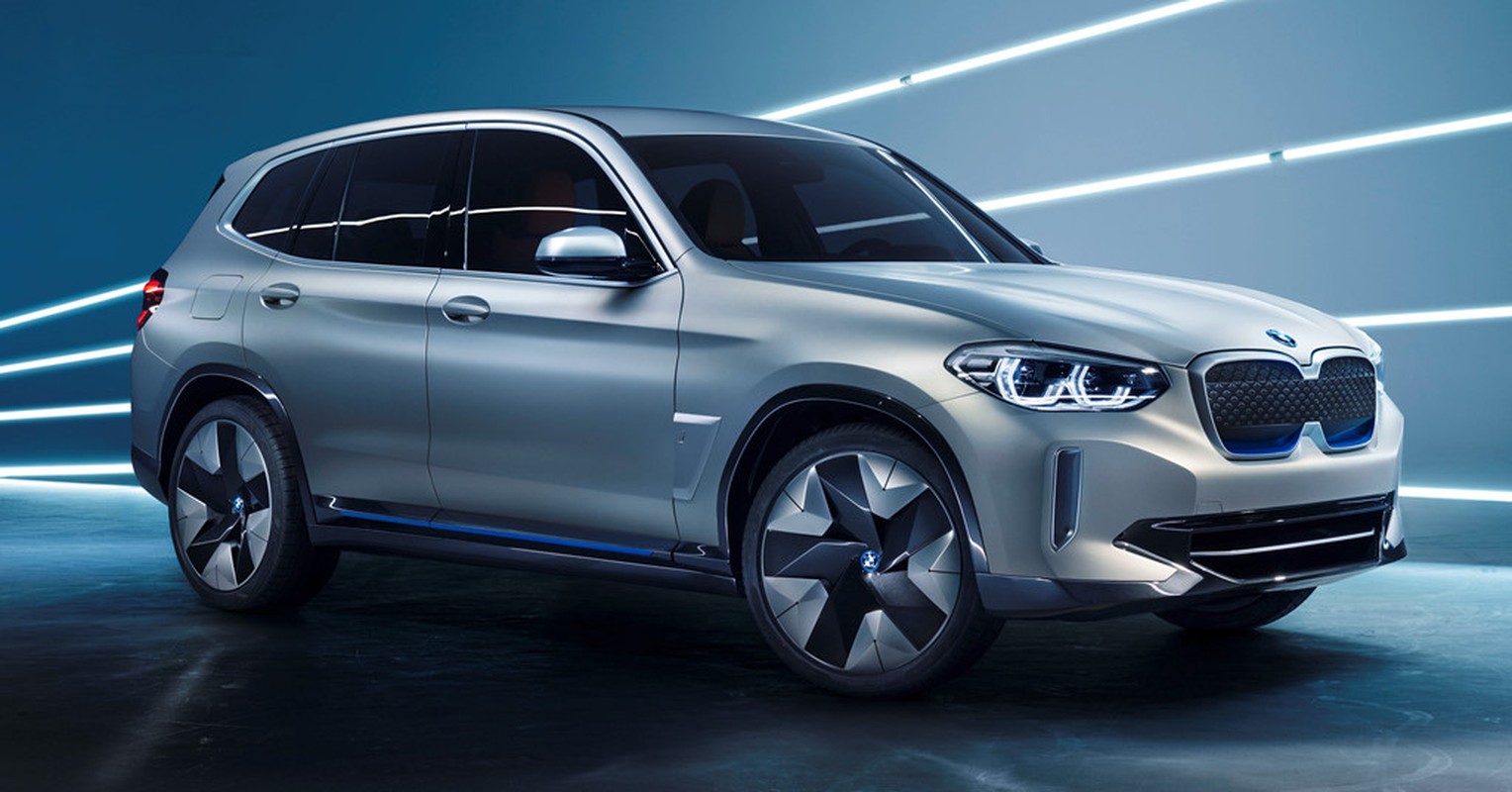 BMW Concept iX3 - SUV chay dien san xuat tai Trung Quoc