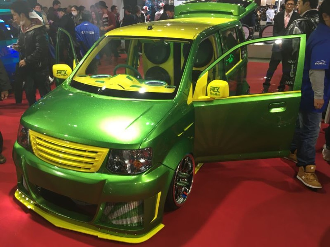 Dan oto do “sieu di” tai trien lam Tokyo Auto Salon 2016-Hinh-3