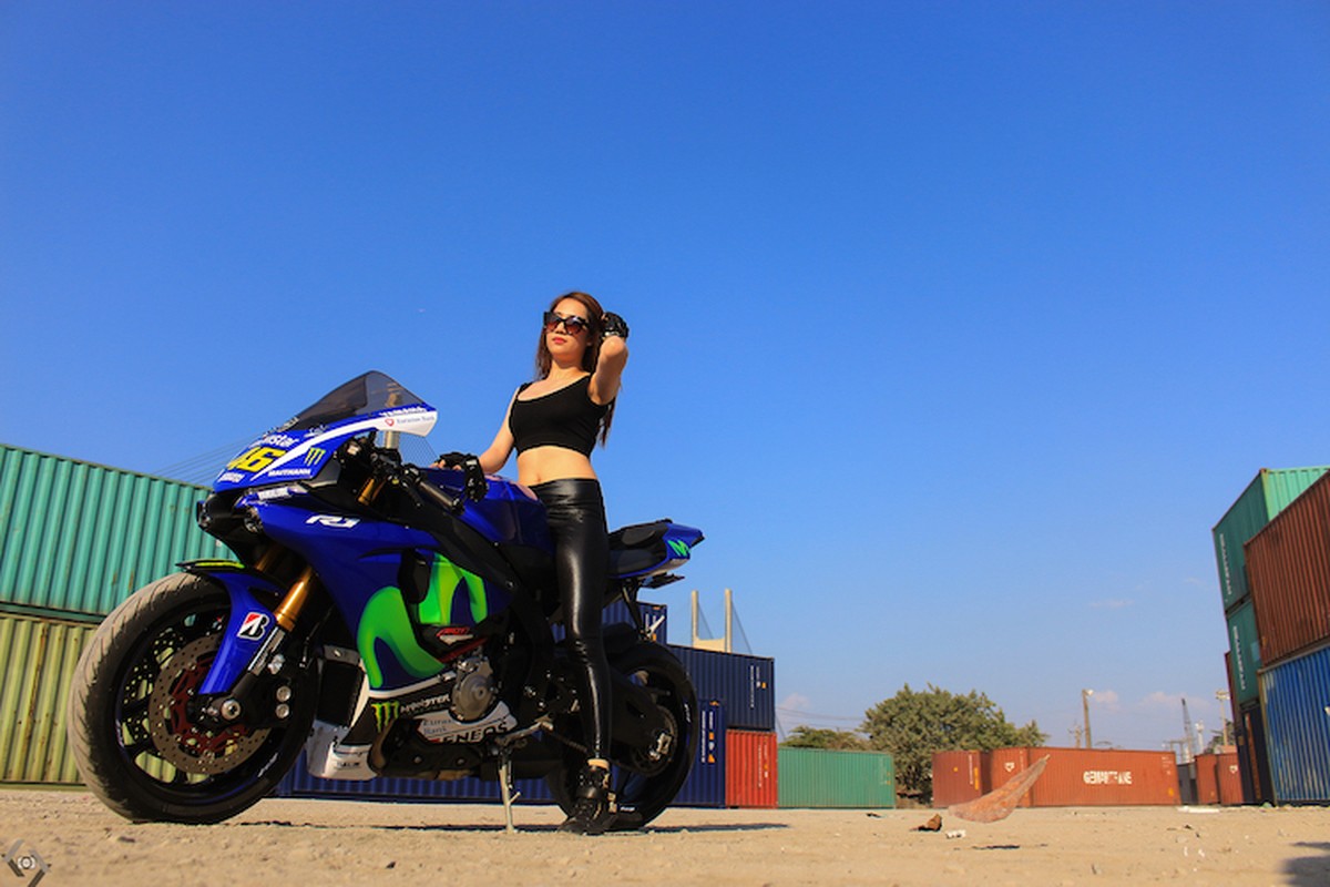Nguoi dep Viet “nai cung” sieu moto Yamaha R1-Hinh-12