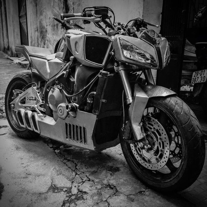 Tuyet pham Honda CBR600RR do Streetfighter tai Viet Nam
