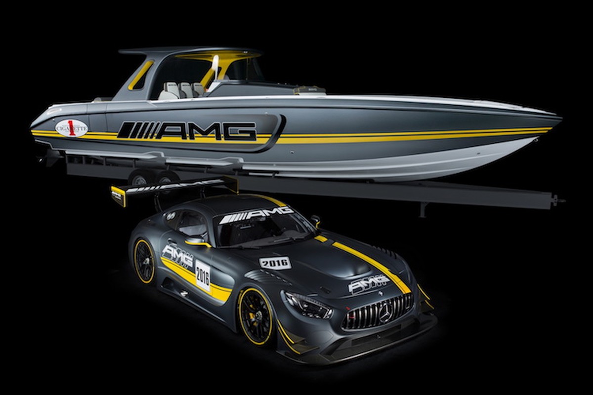 Mercedes ra mat du thuyen phong cach xe dua AMG GT3