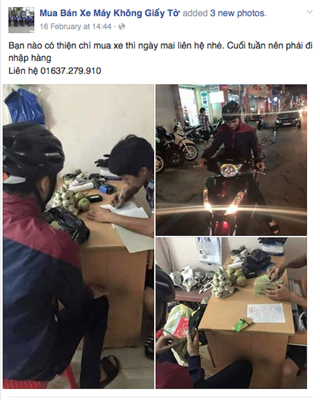 “Boc me” chieu tro mua xe may khong giay tren Facebook-Hinh-3